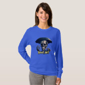 T-shirt Femme manches longues basiques (Devant entier)