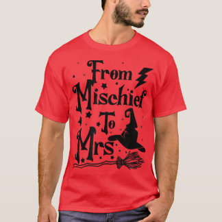 T-shirt Femme Mariée Femme Publique Sorcière de fête de ma