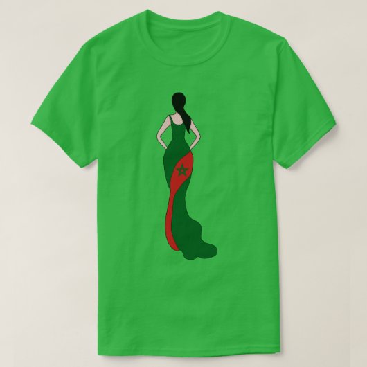 T-shirt Femme marocaine (Design devant)