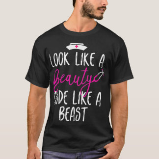 T-shirt Femme Médicale Coder Femme Beauté EMS Codage