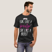 T-shirt Femme Médicale Coder Femme Beauté EMS Codage (Devant entier)