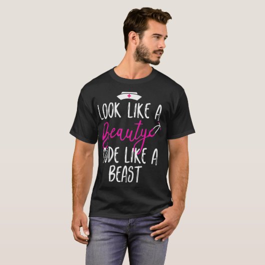 T-shirt Femme Médicale Coder Femme Beauté EMS Codage (Devant entier)