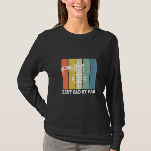 T-shirt Femme Meilleur Papa Par Disque Golf Frisbee Golf F