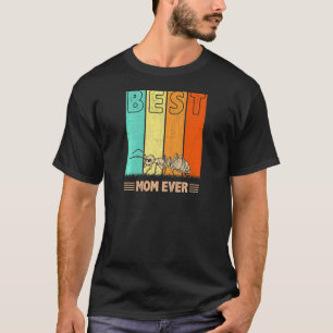 T-shirt Femme Meilleure mère mère jamais rétro Graphisme m