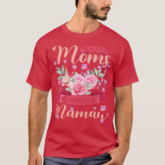 T-shirt Femme Meilleures mamans promu Mamaw Grand-mère Mèr