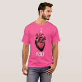 T-shirt Femme Mens Md Docteur Infirmière I Love Coeur Vous (Devant entier)
