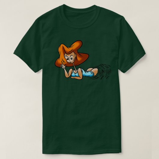 T-shirt Femme menteuse contre 2 (Design devant)