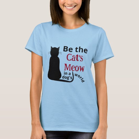 T-shirt femme Meow (Devant)