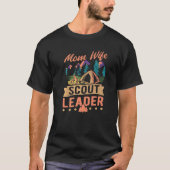 T-shirt Femme mère chef scout chef scoutisme (Devant)