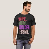 T-shirt Femme Mère Constructeur Mère 1 (Devant entier)