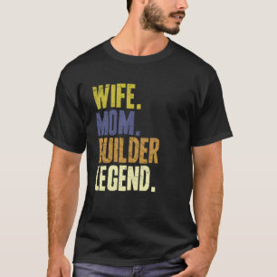 T-shirt Femme Mère Constructeur Mère 2