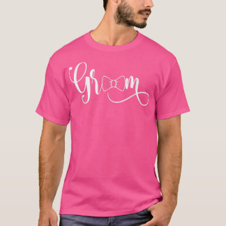 T-shirt Femme Mère De La Groom Mariage Fête De Mariage Lo