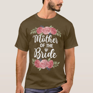 T-shirt Femme mère de la mariée Bridal Shower robe de mari