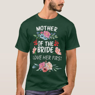 T-shirt Femme Mère De La Mariée J'ai Aimé Son Mariage De M