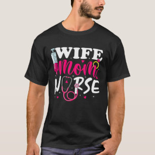 T-shirt Femme Mère Infirmière Femmes RN LPN Pour la fête d