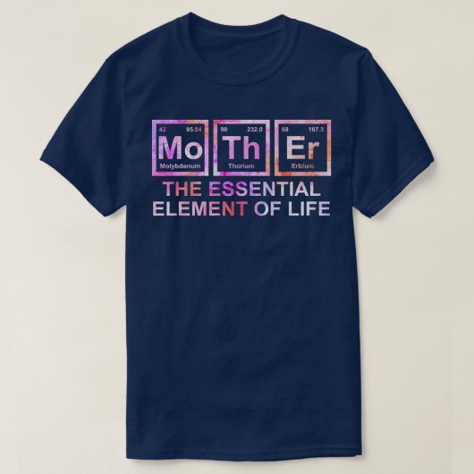 T-shirt Femme Mère L'Élément Essentiel De La Vie Mère Sc (Design devant)