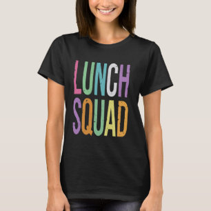 T-shirt femme mignonne drôle tee dame de cantine scolaire 