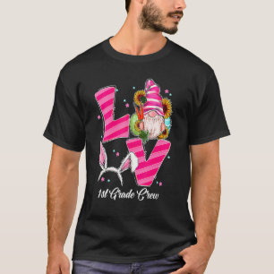 T-shirt Femme mignonne Gnome 1ère année d'équipage Love En