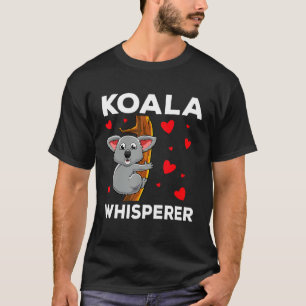 T-shirt Femme mignonne Hommes Enfants Koala Ours Zookeeper
