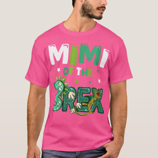 T-shirt Femme Mimi Des Trois Rex Anniversaire Dinosaure Fa