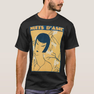 T-shirt Femme minimaliste Art Déco