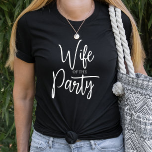 T-shirt Femme moderne du Parti Bachelorette Mariée