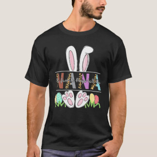 T-shirt Femme Mon Peep Préféré Appelez-Moi Nana Leopard Ea