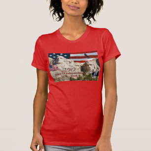 T-shirt femme Mount Rushmore America 250