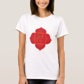 T-shirt femme Muladhara chakra (Devant)
