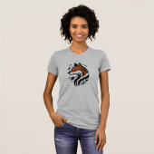 T-shirt femme mystique Fox (Devant entier)
