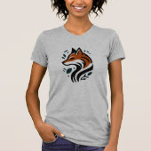 T-shirt femme mystique Fox (Devant)