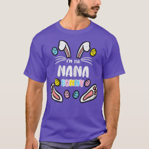 T-shirt Femme Nana Bunny Pâques jumelée Famille Rabin Gr