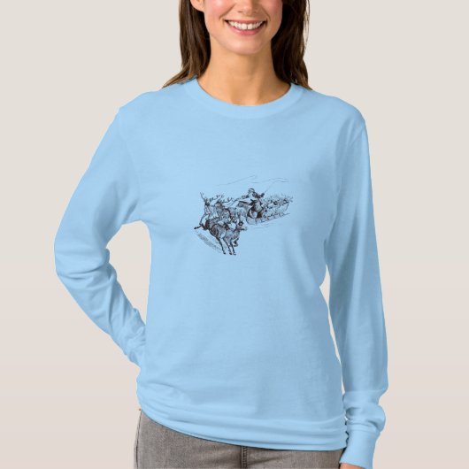 T-Shirt Femme Noël (Devant)