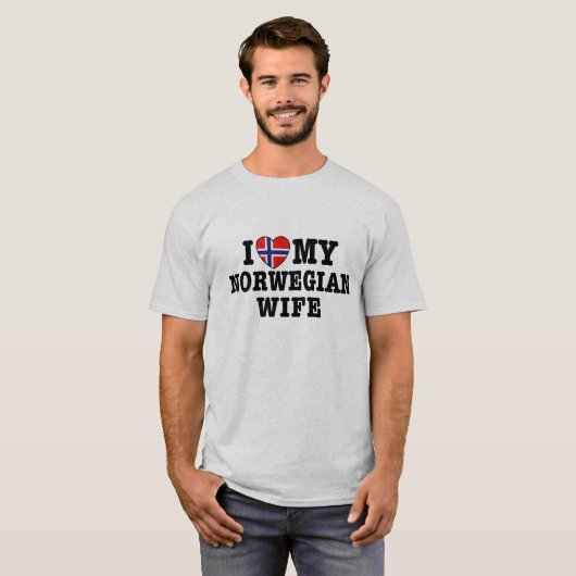 T-shirt Femme norvégienne (Devant entier)