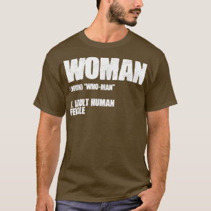 T-shirt Femme Noun Adulte Humaine Femme Feminisme 6272
