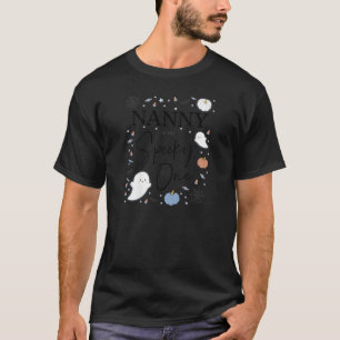 T-shirt Femme Nounou Du Éffrayant Un Premier Enfant D'Anni