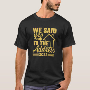 T-shirt Femme Nouveau propriétaire 2022 Citer Cool de chau