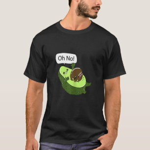 T-shirt Femme Oh Non Alien Avocado Enceinte Mama Childbirt