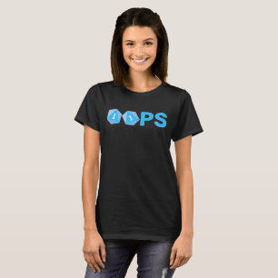 T-shirt femme Oops Gaming Dice