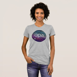 T-shirt femme OPA Logo laver coloré