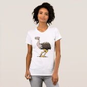 T-shirt Femme Ostrich drôle (Devant entier)