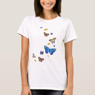 T-shirt femme papillon