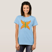 T-Shirt Femme Papillon Alien (Devant entier)