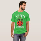 T-shirt Femme Pastèque Jackolantern Été Halloween Ha (Devant entier)