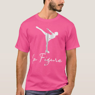 T-shirt Femme patineuse artistique fille patinage sur glac