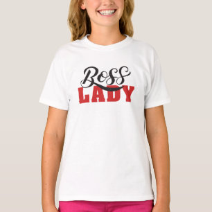 T-shirt Femme Patronne – Conception de Femme Forte et Conf
