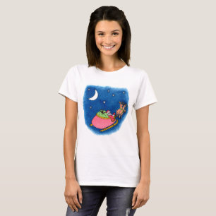T-shirt femme père Noël