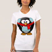 T-shirt femme pingouin congélateur (Devant)