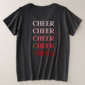 T-shirt Femme Plus Taille Cheer (Design dos)