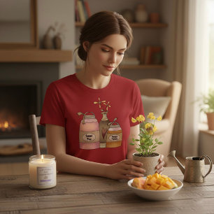 T-shirt femme pois doux